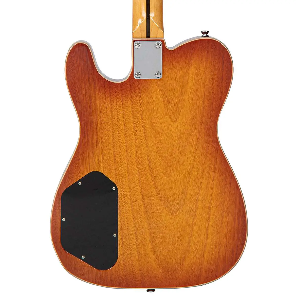 Vintage REVO Series Trio Electric Guitar ~ Honeyburst - Image 7