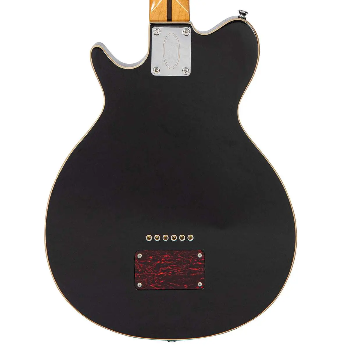 Vintage REVO Series 'Vision' Electric Guitar ~ Boulevard Black - Image 16