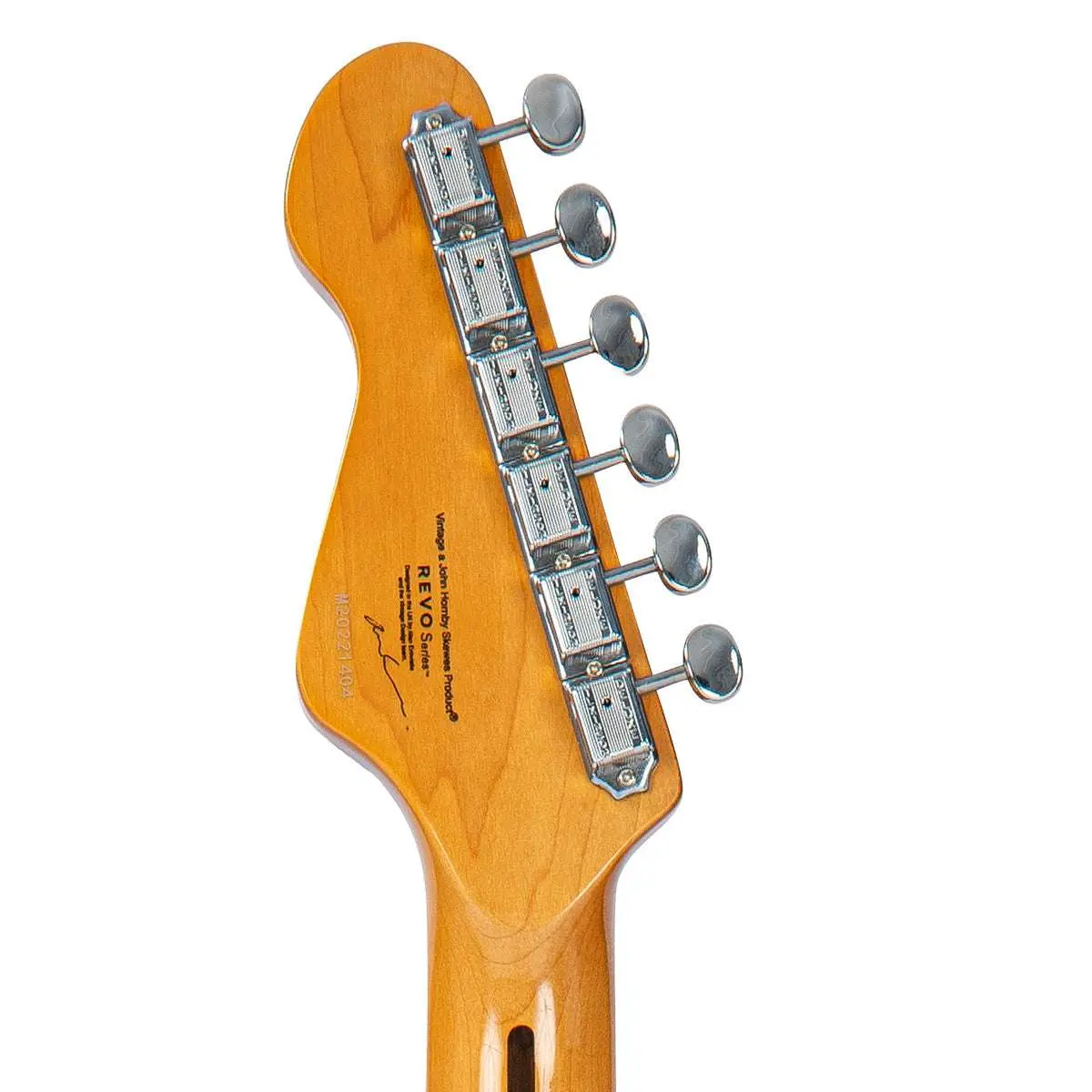 Vintage REVO Series 'Vision' Electric Guitar ~ Boulevard Black - Image 18
