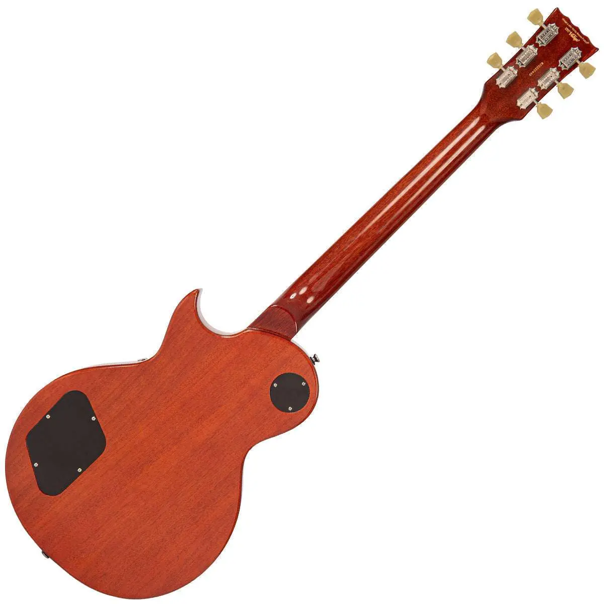 Vintage V100P MH ReIssued Electric Guitar ~ Natural Mahogany - Image 9