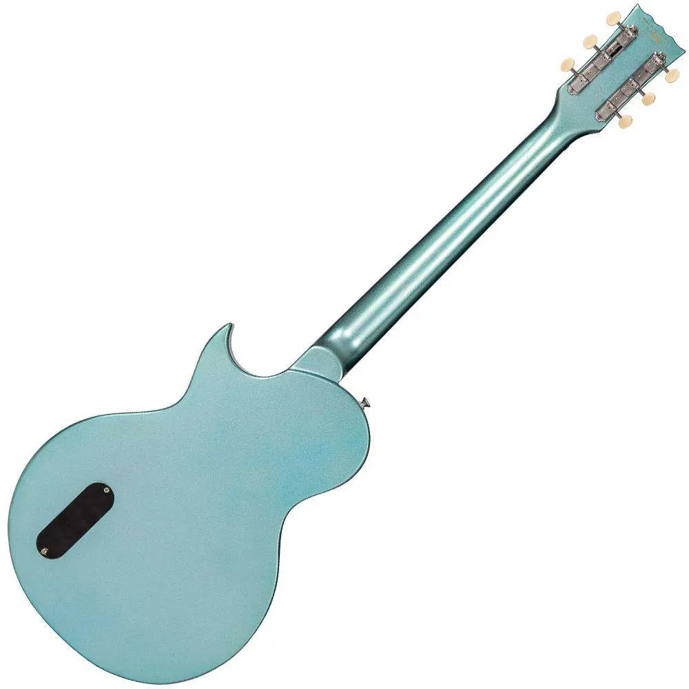 Vintage V120GHB ReIssued Electric Guitar ~ Gun Hill Blue - Image 14