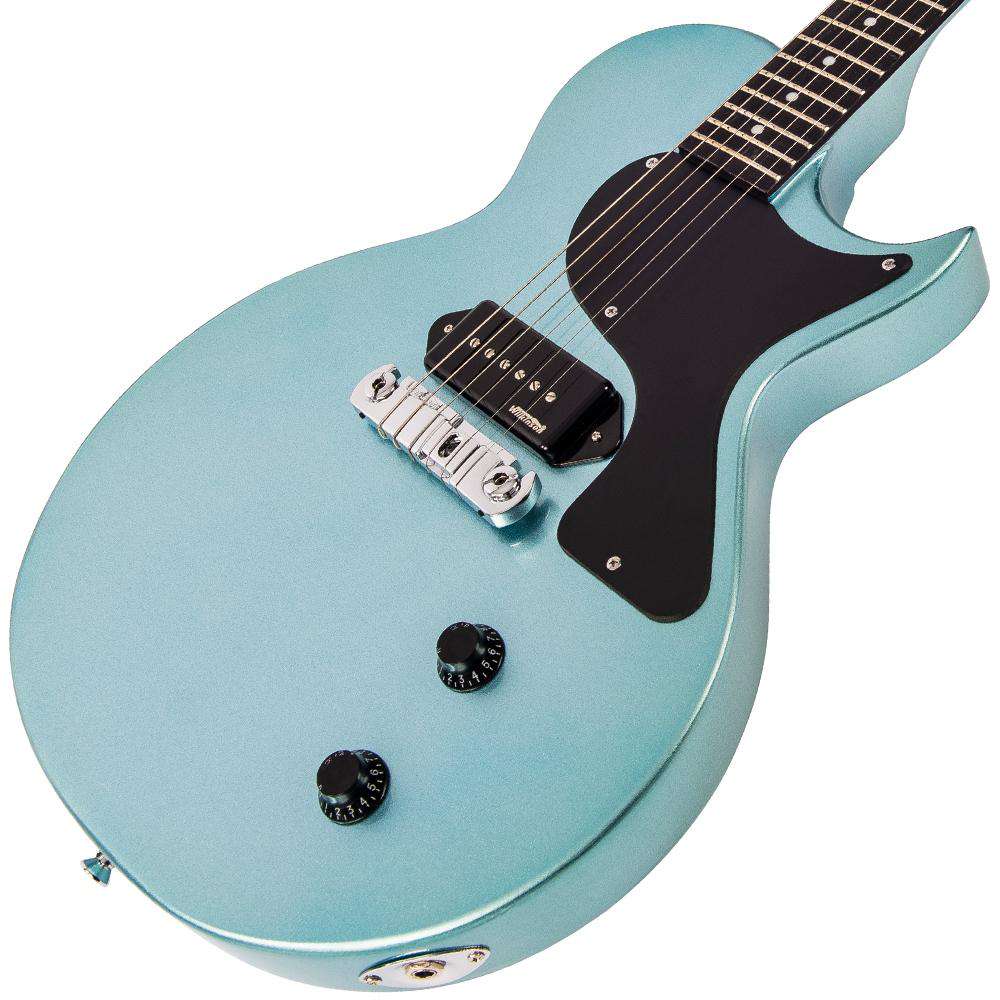 Vintage V120GHB ReIssued Electric Guitar ~ Gun Hill Blue - Image 15