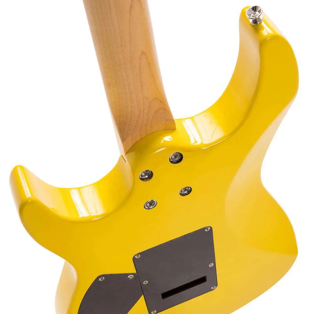 Vintage V6M24 ReIssued Electric Guitar ~ Daytona Yellow - Image 3