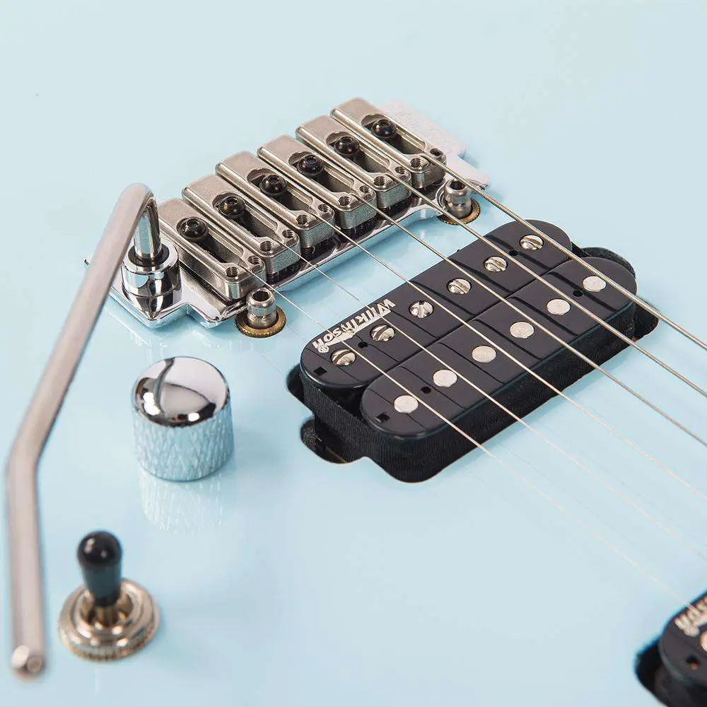 Vintage V6M24 ReIssued Electric Guitar ~ Laguna Blue - Image 28