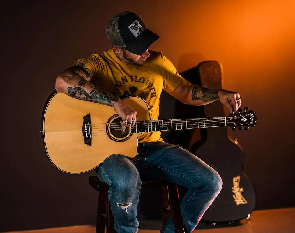 Washburn AG70CE Grand Auditorium - Natural Electro Acoustic Guitar w' £225 Custom Pro Setup Package Included - Image 17