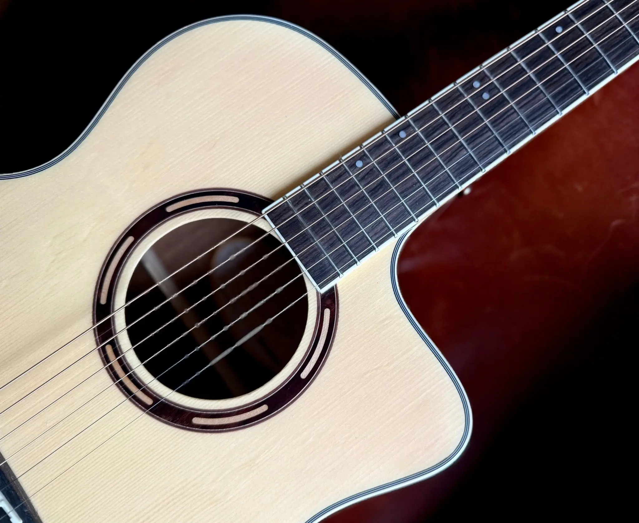 Washburn AG70CE Grand Auditorium - Natural Electro Acoustic Guitar w' £225 Custom Pro Setup Package Included - Image 7