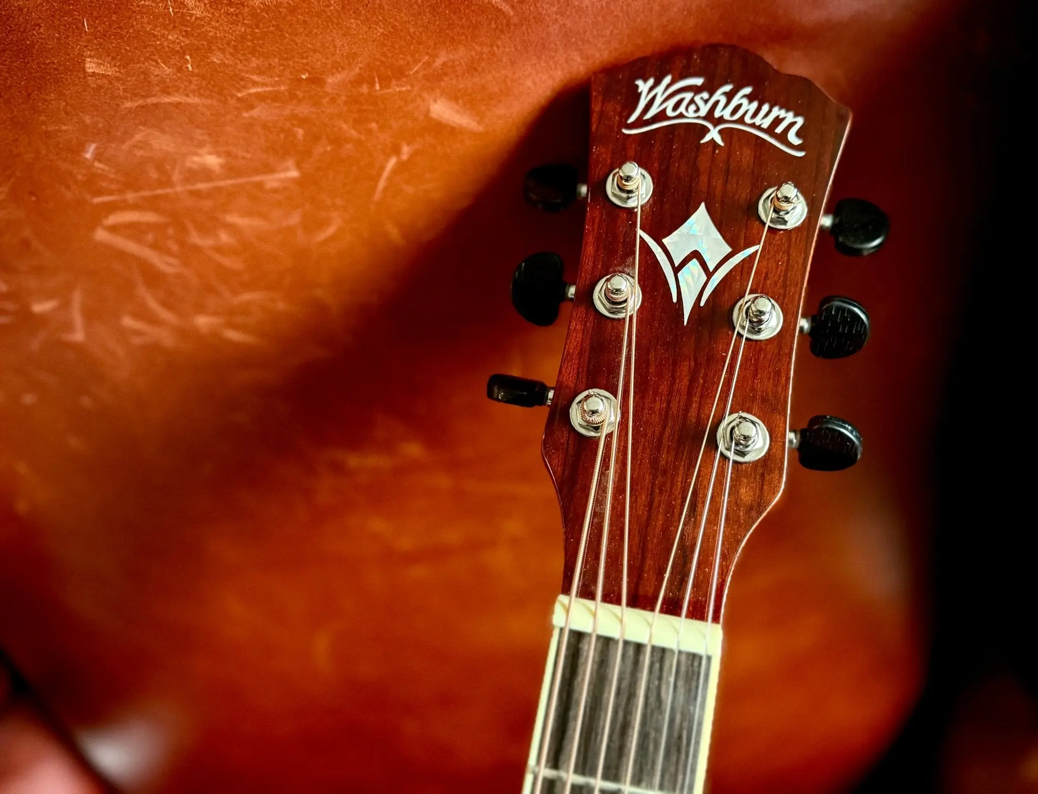 Washburn AG70CE Grand Auditorium - Natural Electro Acoustic Guitar w' £225 Custom Pro Setup Package Included - Image 8