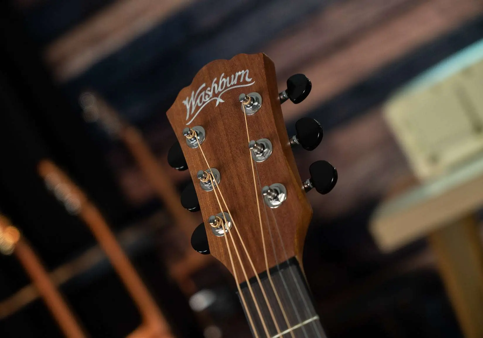Washburn AGM5BMK-A-U Acoustic Guitar - Image 2