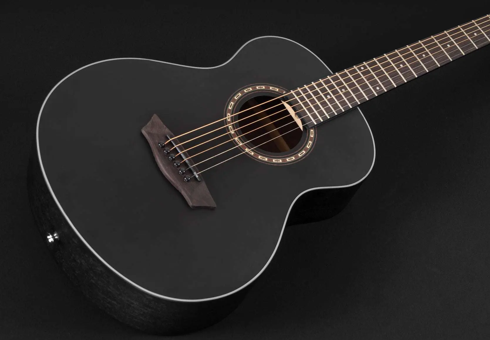 Washburn AGM5BMK-A-U Acoustic Guitar - Image 5