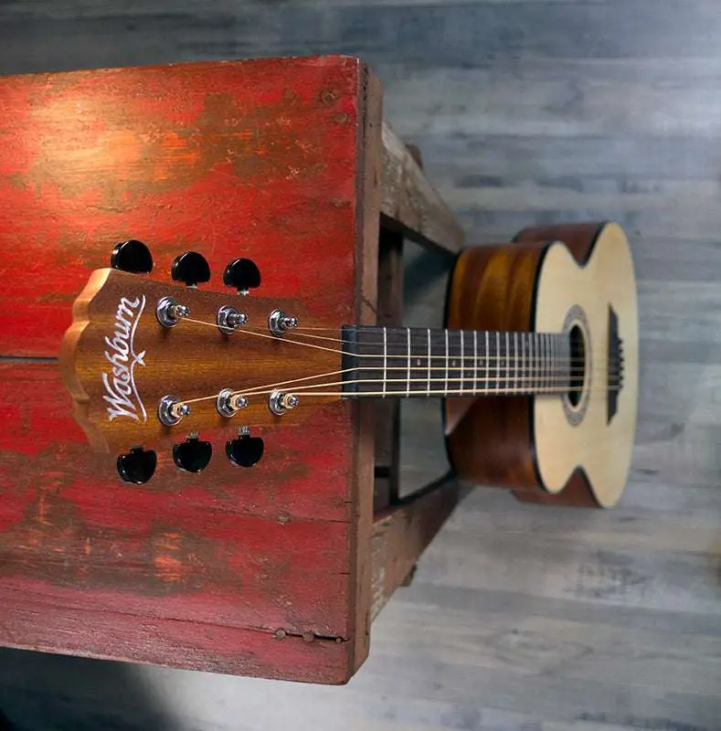 Washburn AGM5K-A-U Acoustic Guitar - Image 6