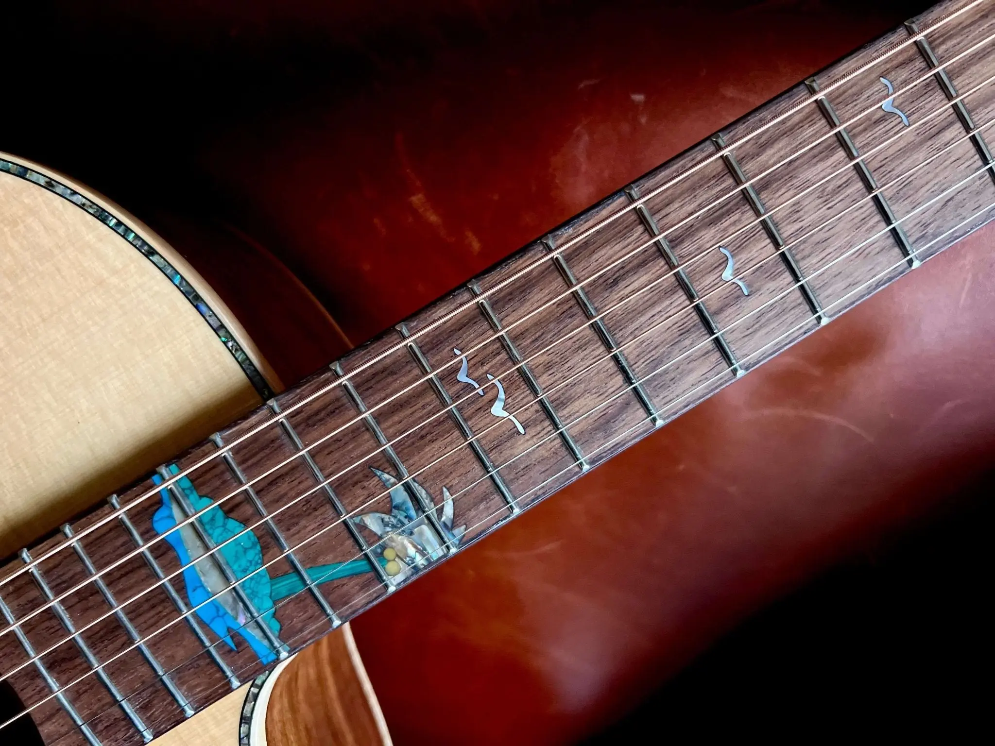 Washburn Bella Tono ALLURE SC56S - Natural Electro Acoustic Guitar - Image 2