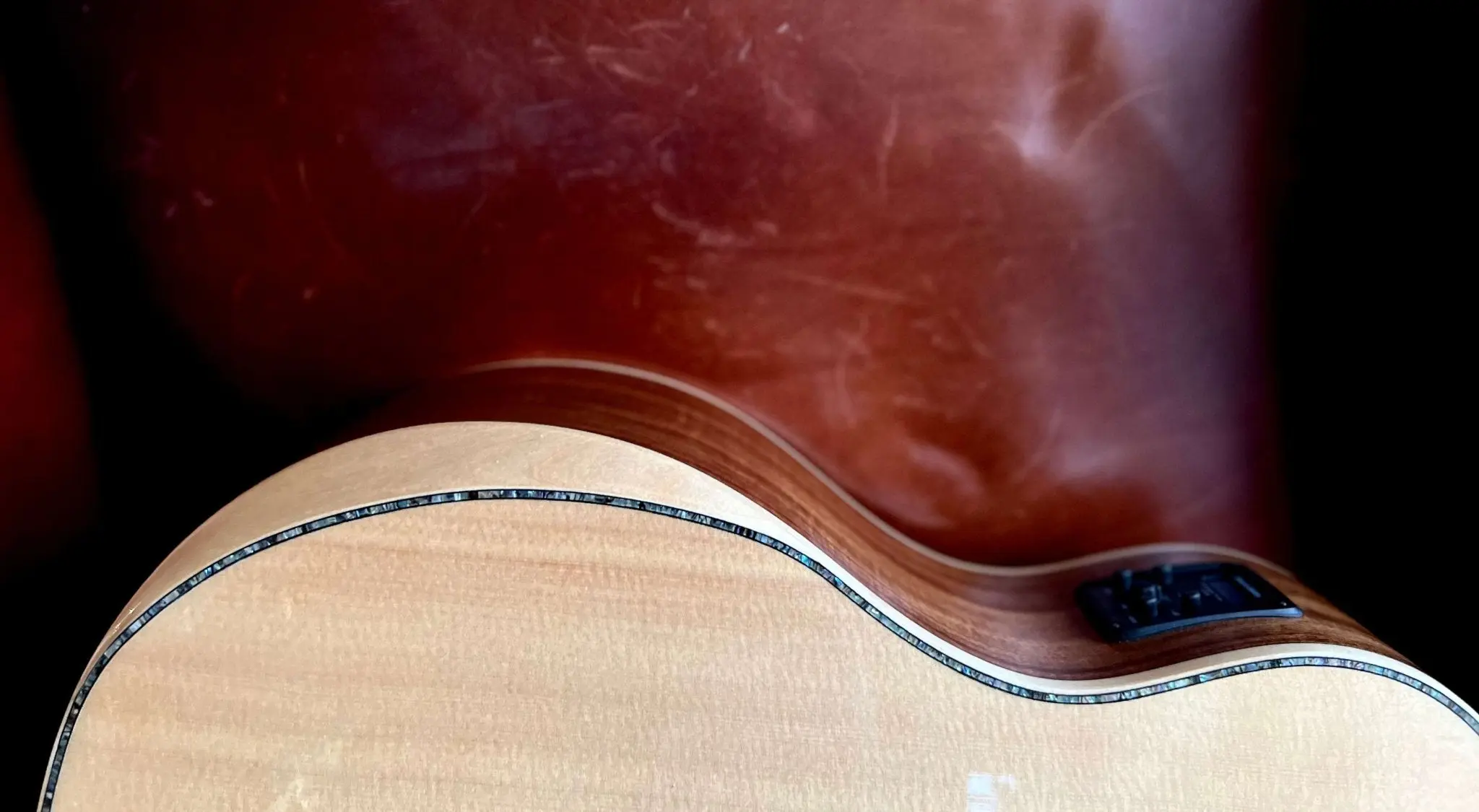 Washburn Bella Tono ALLURE SC56S - Natural Electro Acoustic Guitar - Image 9