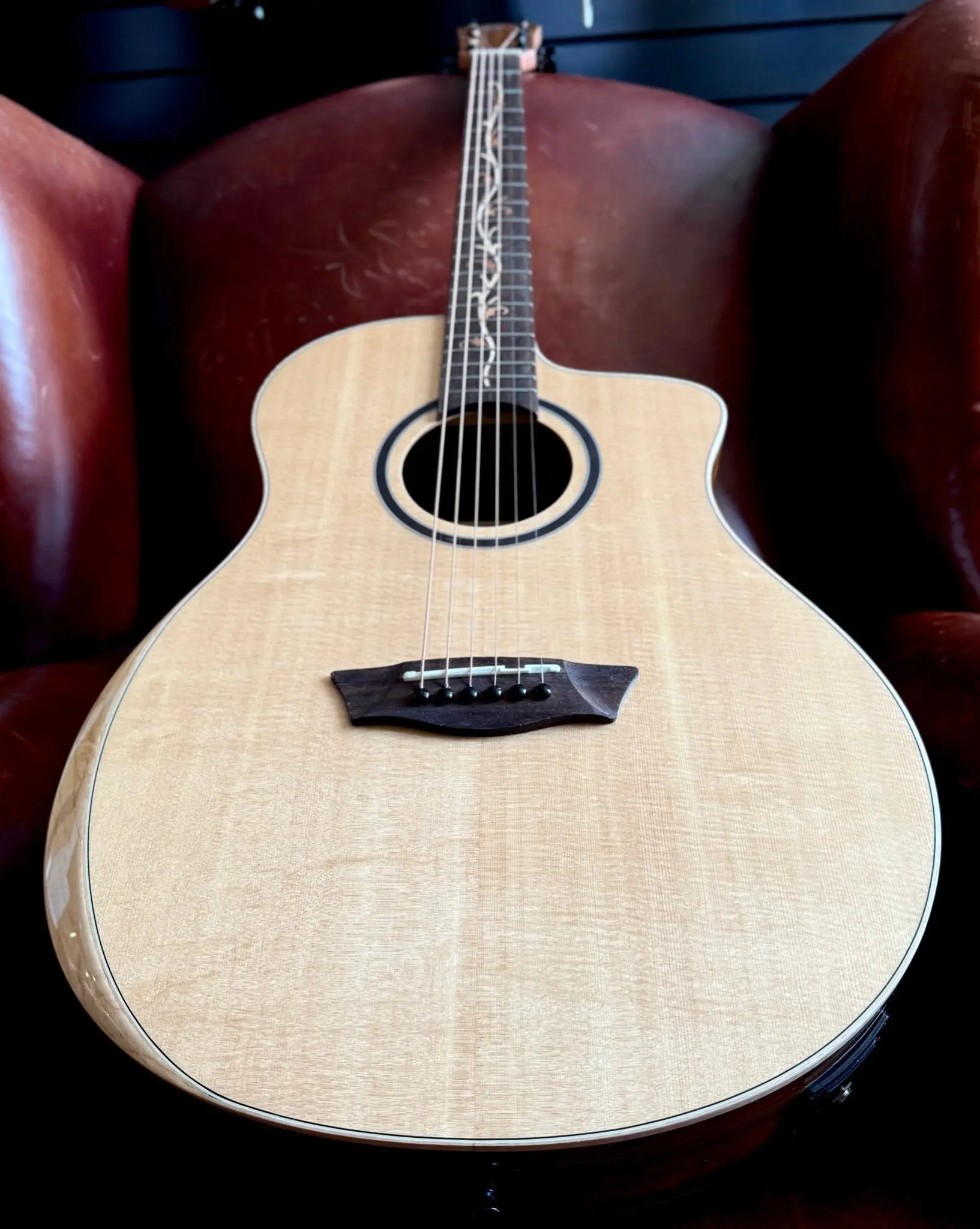 Washburn Bella Tono SUPREMA SC40SCE - Natural - NEW 2025 Electro Acoustic Guitar - Image 10