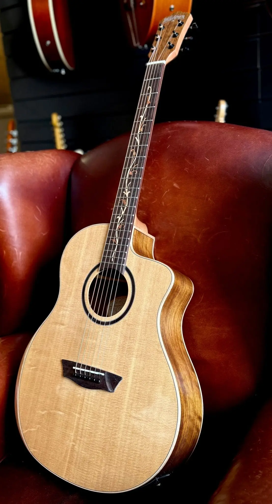Washburn Bella Tono SUPREMA SC40SCE - Natural - NEW 2025 Electro Acoustic Guitar - Image 19