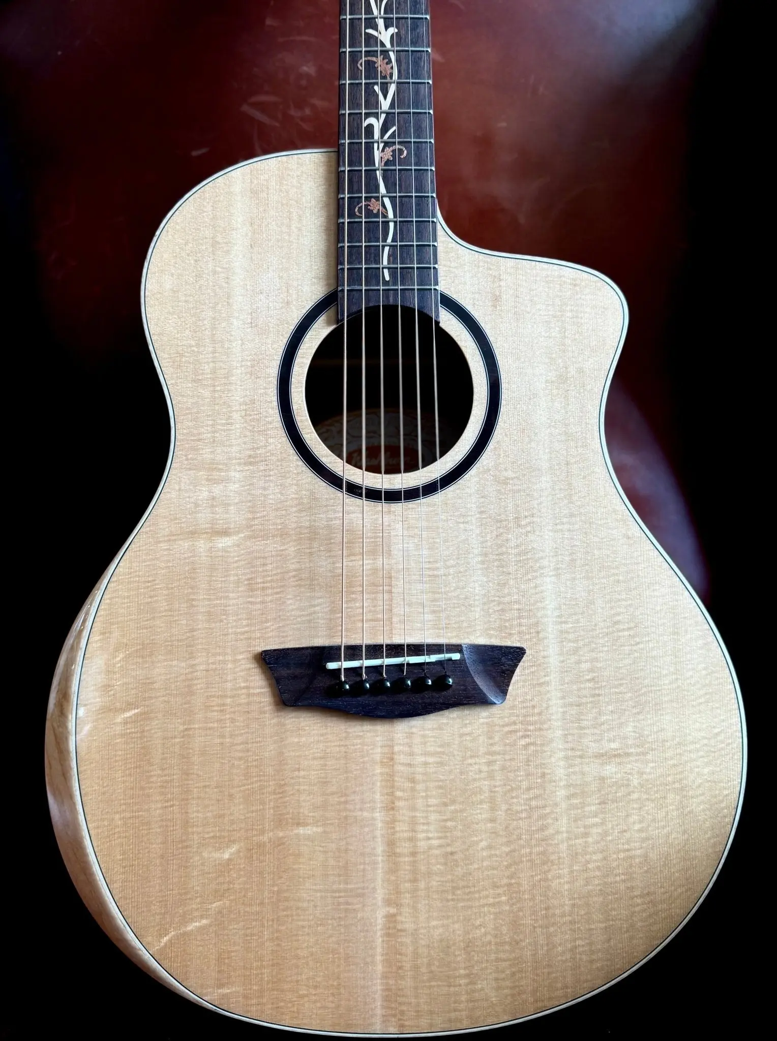 Washburn Bella Tono SUPREMA SC40SCE - Natural - NEW 2025 Electro Acoustic Guitar - Image 26