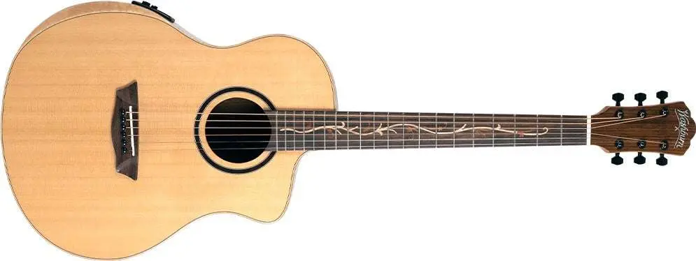 Washburn Bella Tono SUPREMA SC40SCE - Natural - NEW 2025 Electro Acoustic Guitar - Image 28
