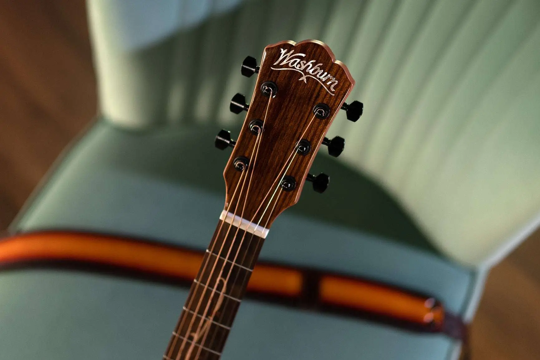 Washburn Bella Tono SUPREMA SC40SCE - Natural - NEW 2025 Electro Acoustic Guitar - Image 34