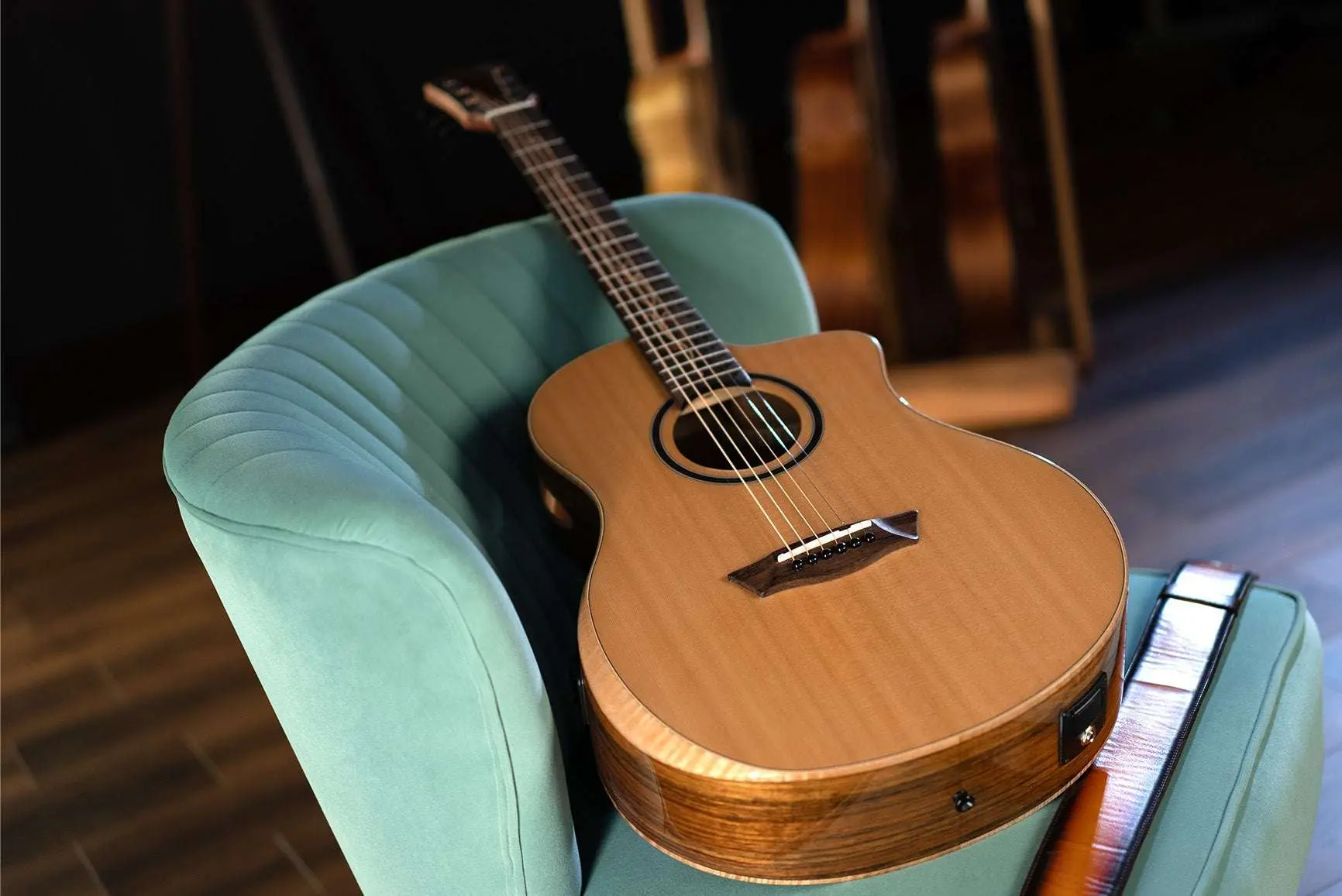 Washburn Bella Tono SUPREMA SC40SCE - Natural - NEW 2025 Electro Acoustic Guitar - Image 35