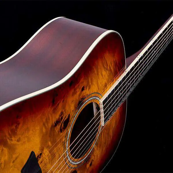 Washburn BURL D - Dreadnought - Amber Fade Electro Acoustic Guitar - Image 5