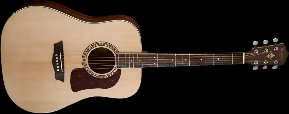 Washburn D10S - Dreadnought - Natural Acoustic Guitar - Image 2