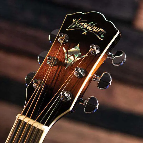 Washburn EA15 ATB - Mini Jumbo - Tobacco Sunburst Electro Acoustic Guitar Inc. Custom Pro Setup Package Worth £225 - Image 3