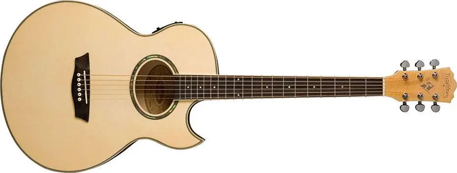 Washburn EA20 A U Florentine Jumbo Electro Acoustic Guitar w' £225 Custom Pro Setup & Back Up Package - Image 3