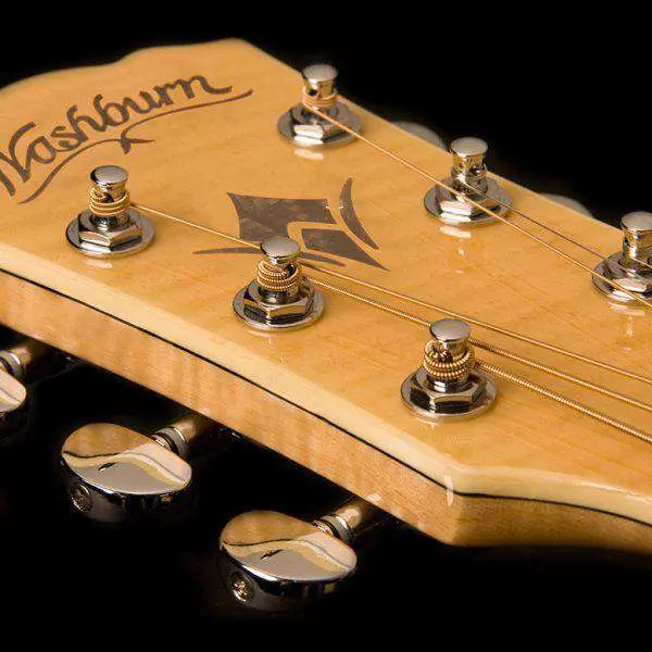Washburn EA20 A U Florentine Jumbo Electro Acoustic Guitar w' £225 Custom Pro Setup & Back Up Package - Image 5
