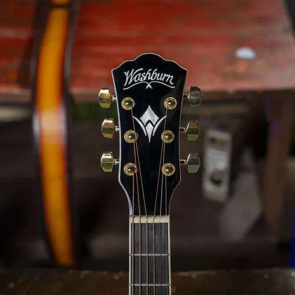 Washburn EA55G - Mini Jumbo - Koa Burst Acoustic Guitar w' £225 Custom Pro Setup & Back Up Service - Image 4