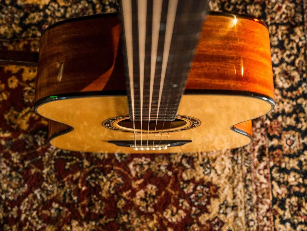 Washburn F5 Folk - Natural Acoustic Guitar - Image 7