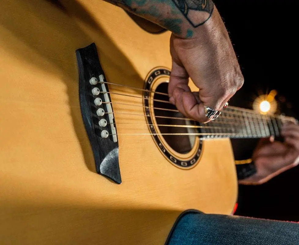 Washburn F5 Folk - Natural Acoustic Guitar - Image 9