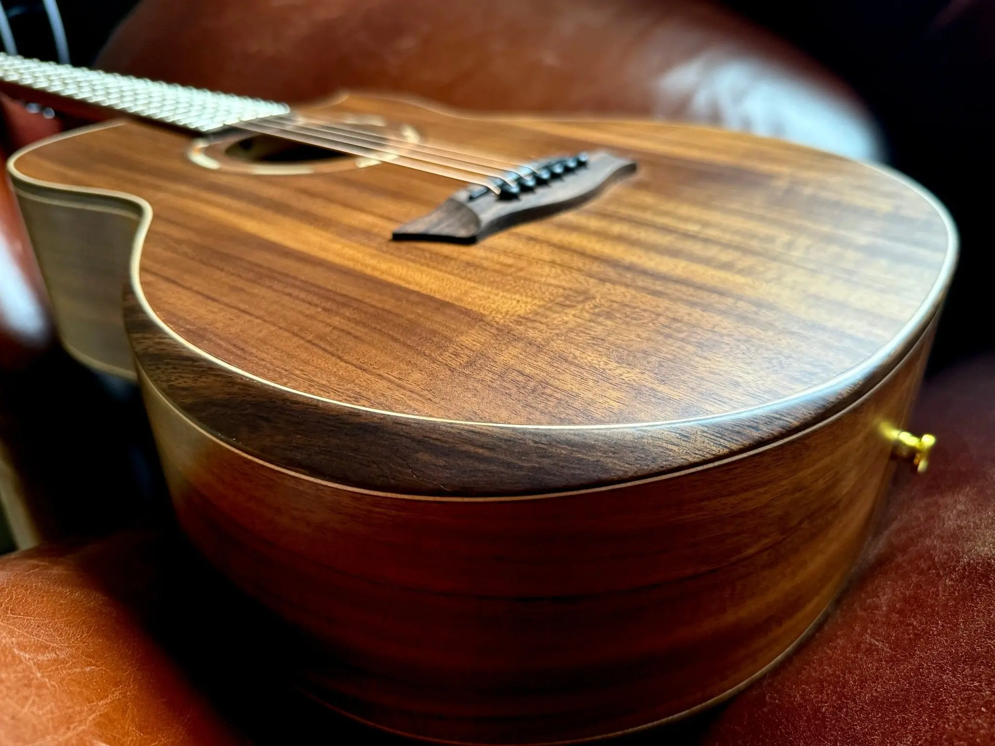 Washburn G-MINI 55 KOA - Mini/Travel - Natural Acoustic Guitar - Image 18