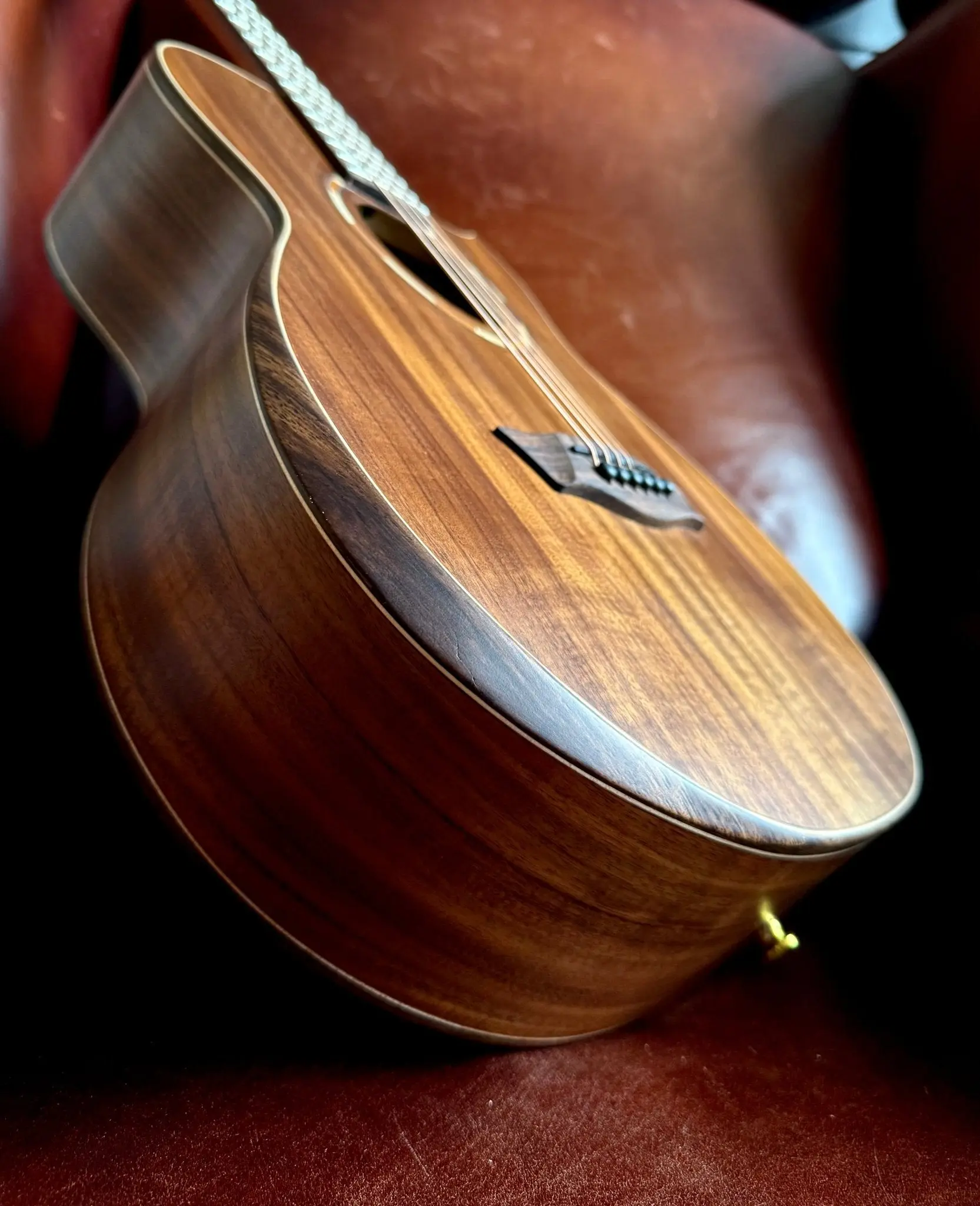 Washburn G-MINI 55 KOA - Mini/Travel - Natural Acoustic Guitar - Image 2