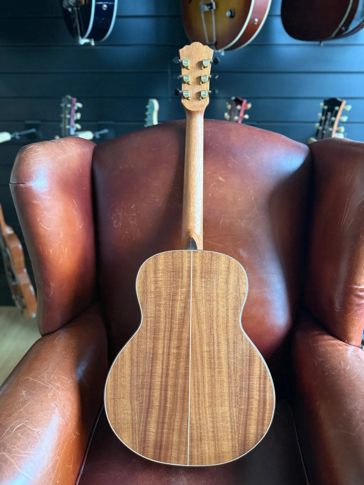 Washburn G-MINI 55 KOA - Mini/Travel - Natural Acoustic Guitar - Image 25