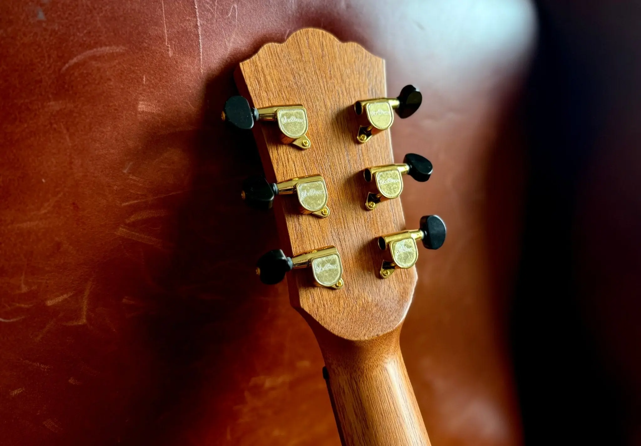 Washburn G-MINI 55 KOA - Mini/Travel - Natural Acoustic Guitar - Image 7