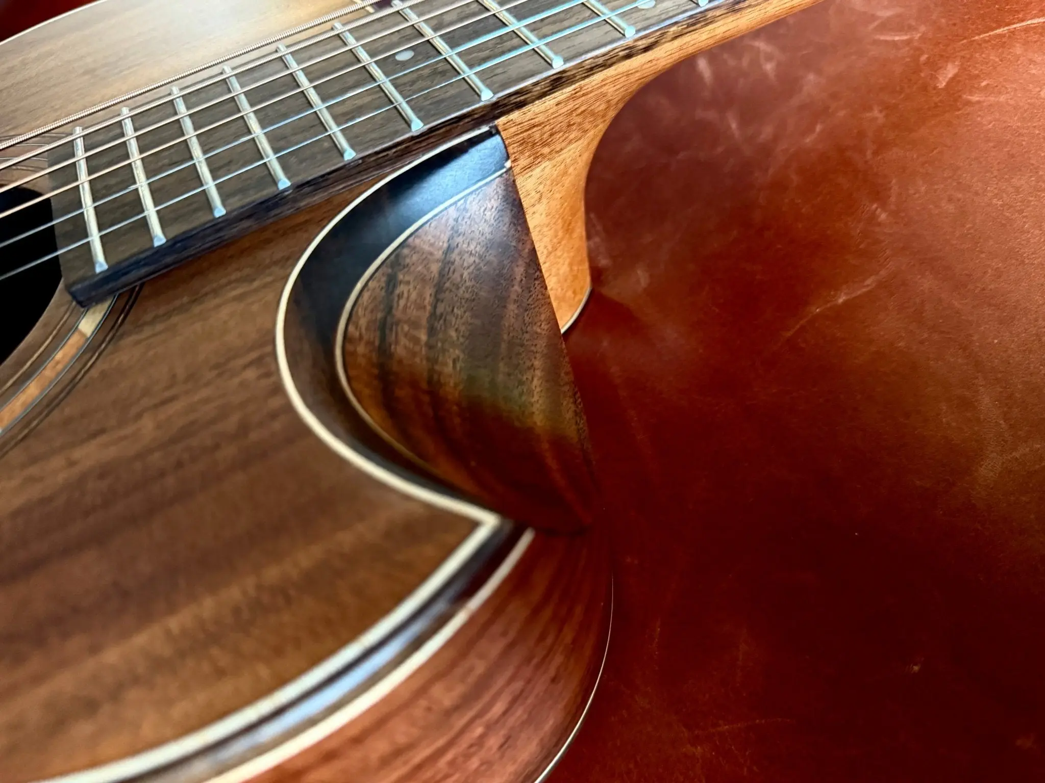 Washburn G-MINI 55 KOA - Mini/Travel - Natural Acoustic Guitar - Image 9