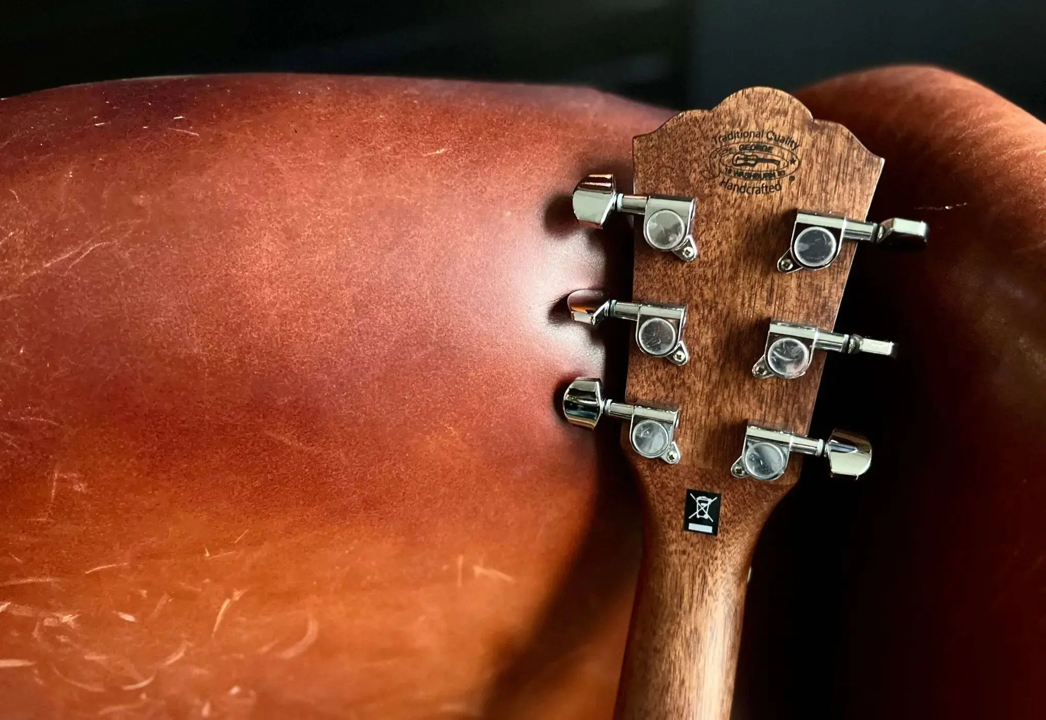 Washburn G20SCE - Grand Auditorium - Natural Electro Acoustic Guitar - Image 10