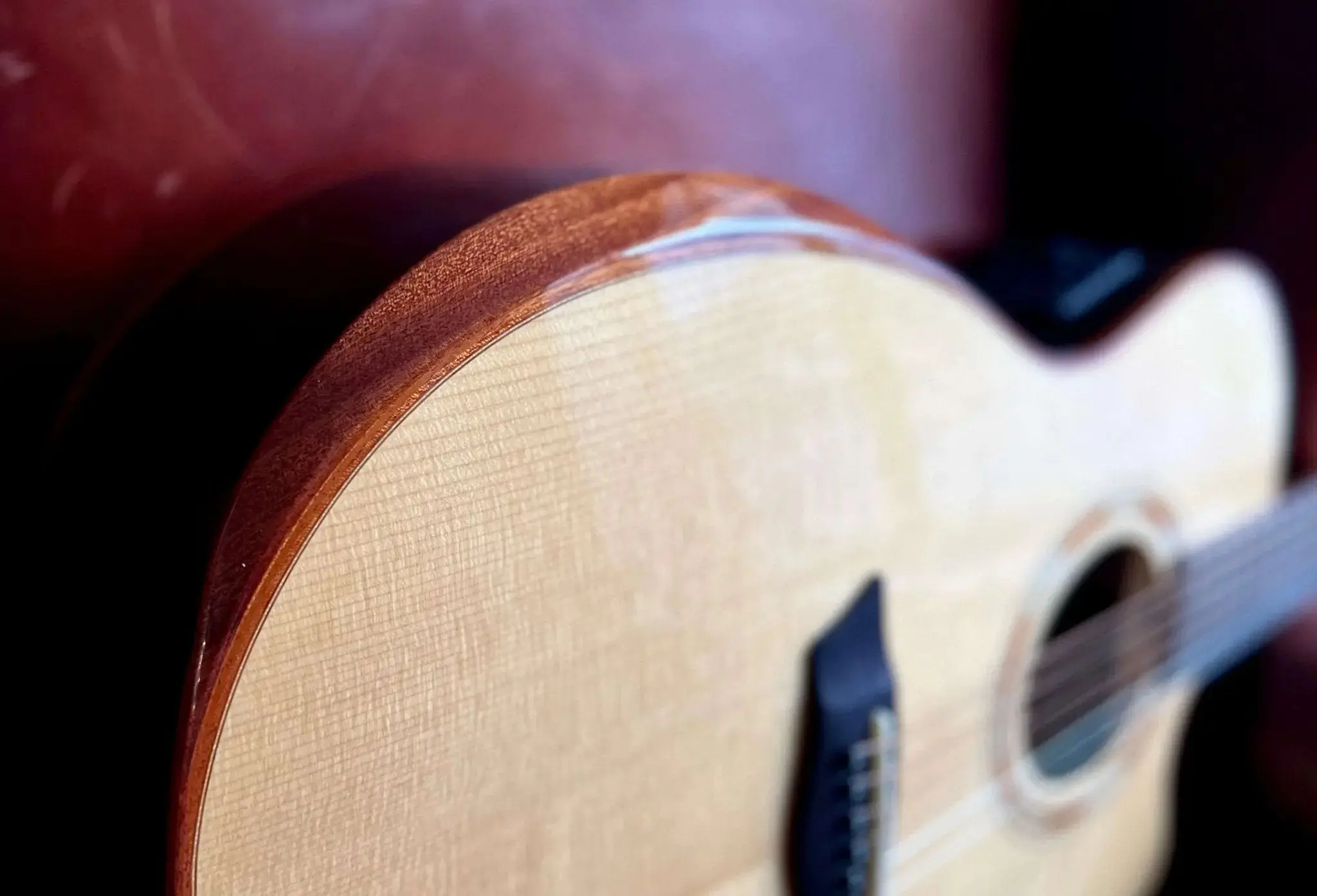 Washburn G20SCE - Grand Auditorium - Natural Electro Acoustic Guitar - Image 17
