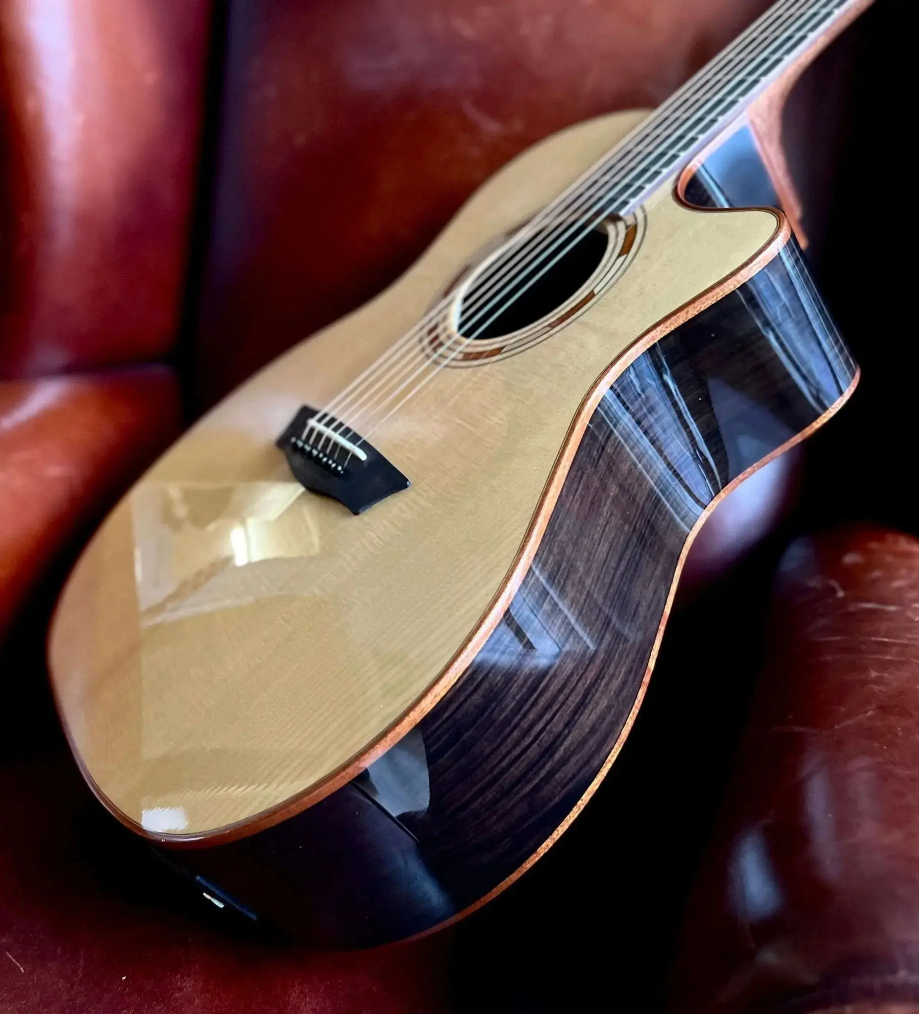 Washburn G20SCE - Grand Auditorium - Natural Electro Acoustic Guitar - Image 22