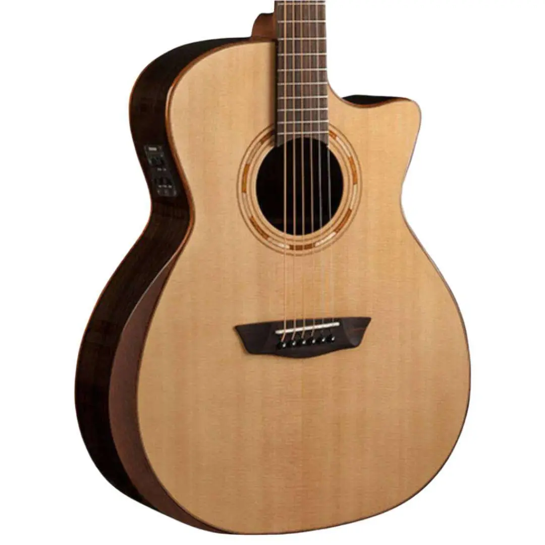 Washburn G20SCE - Grand Auditorium - Natural Electro Acoustic Guitar - Image 27
