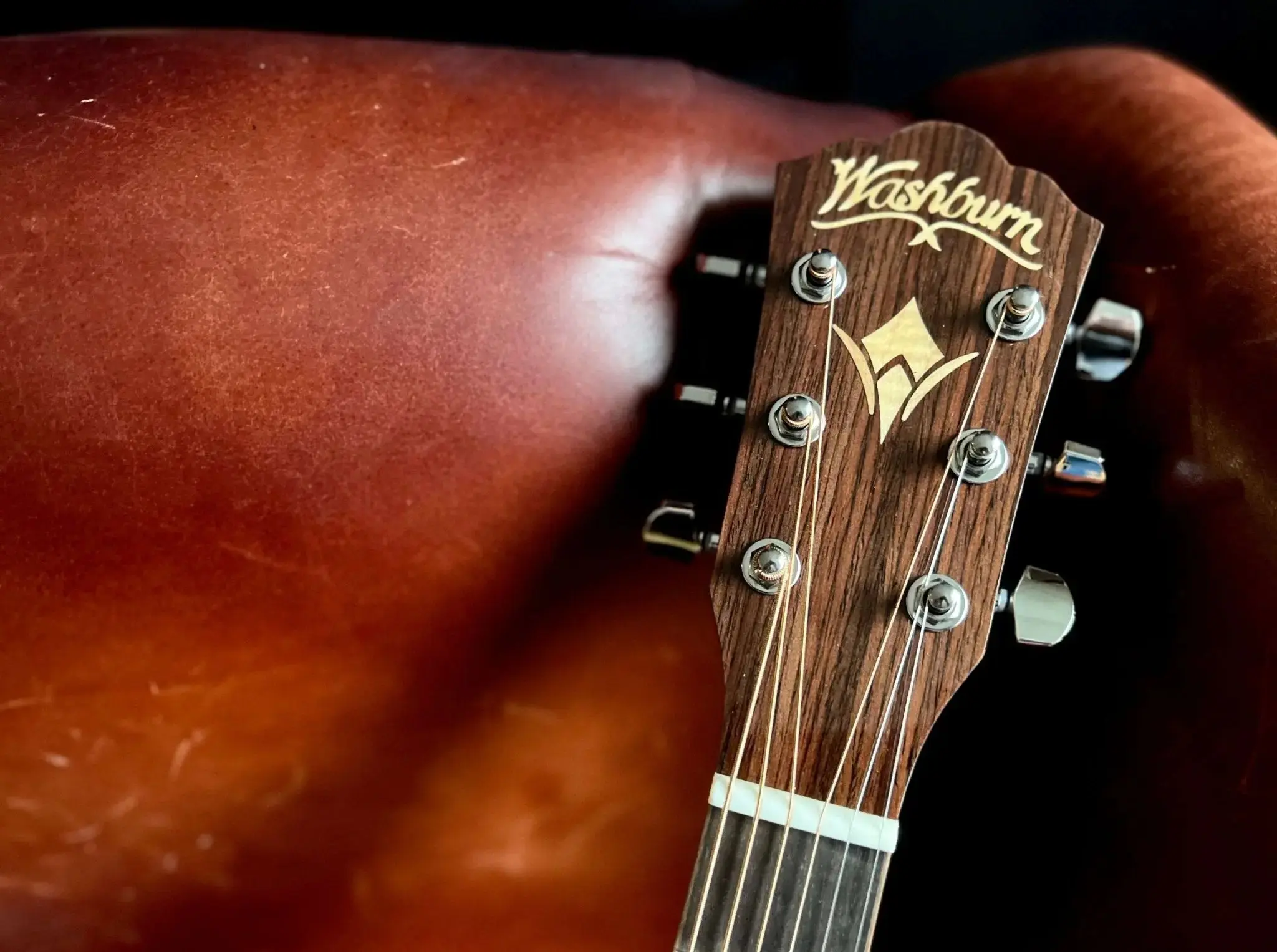 Washburn G20SCE - Grand Auditorium - Natural Electro Acoustic Guitar - Image 7