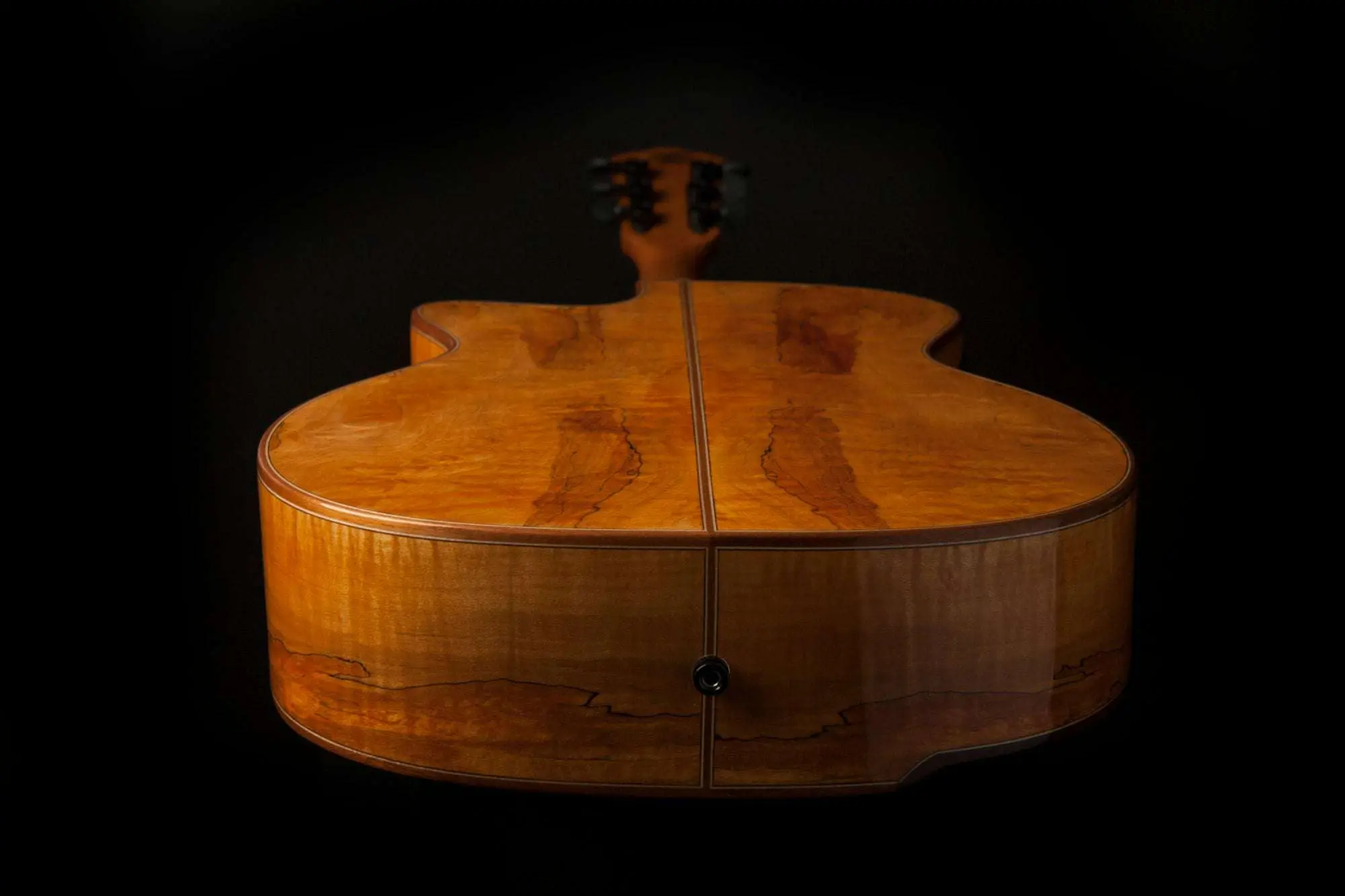 Washburn G66SCE SPALT MAPLE - Grand Auditorium - Natural Electro Acoustic Guitar - Image 2