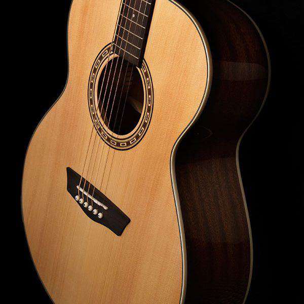Washburn G7S - Grand Auditorium - Natural Acoustic Guitar - Image 7