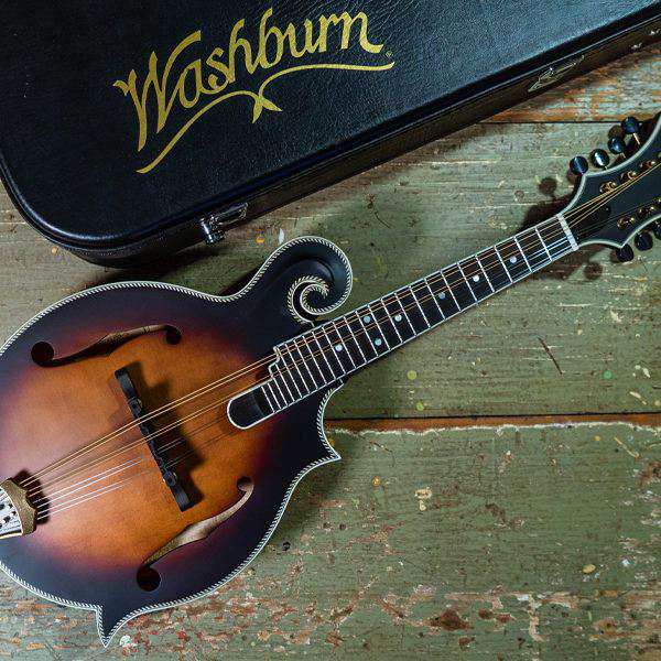 Washburn M118SW - Mandolin - Vintage Natural Mandolin - Image 4