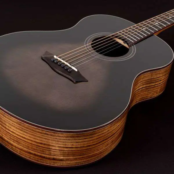 Washburn NOVO S9 - Gloss Charcoal Burst Electro Acoustic Guitar - Image 5