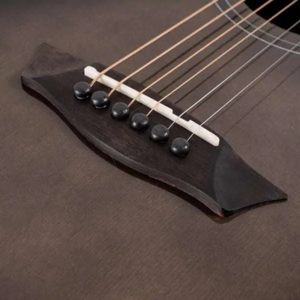 Washburn NOVO S9 - Gloss Charcoal Burst Electro Acoustic Guitar - Image 6