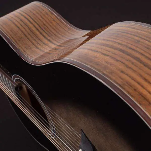 Washburn NOVO S9 - Gloss Charcoal Burst Electro Acoustic Guitar - Image 7