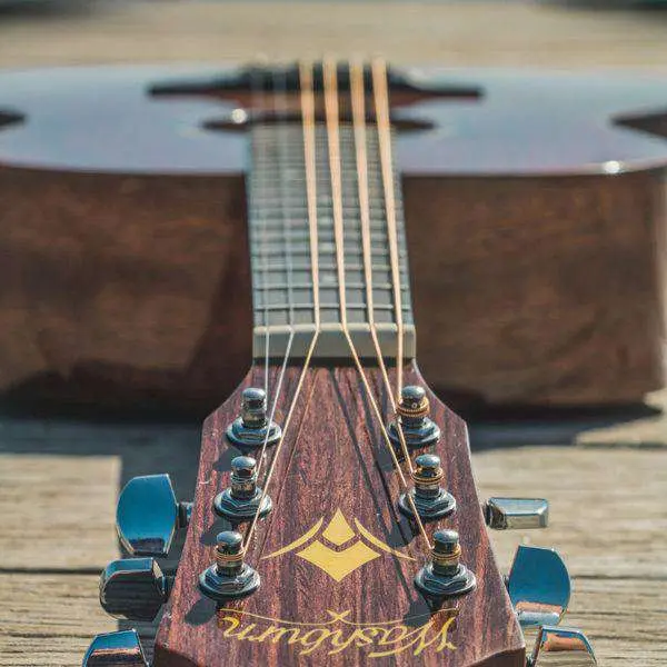 Washburn O12SE- Orchestra - Natural Acoustic Guitar - Image 4