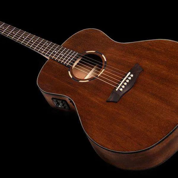 Washburn O12SE- Orchestra - Natural Acoustic Guitar - Image 7