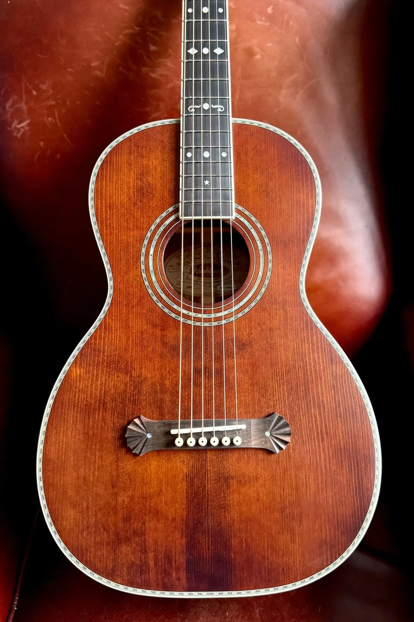 Washburn R310 Victorian Parlor Guitar. Gorgeous, Authentic & Wonderful! - Image 13