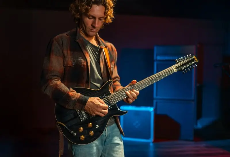 Washburn Wing Series Hawk 12, 12 String Electric Guitar Inc £225 Custom Pro Setup & Support Package - Image 4